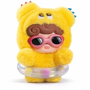 Q.Kid Emotional Hairy Monsters Series Plush - NIB - Delight